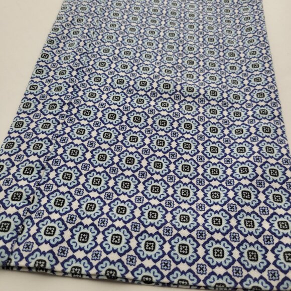 CHICOS Womens Medallion Stretch Pull Up Crop Pants Size 6 Nautical Coastal - Picture 11 of 15